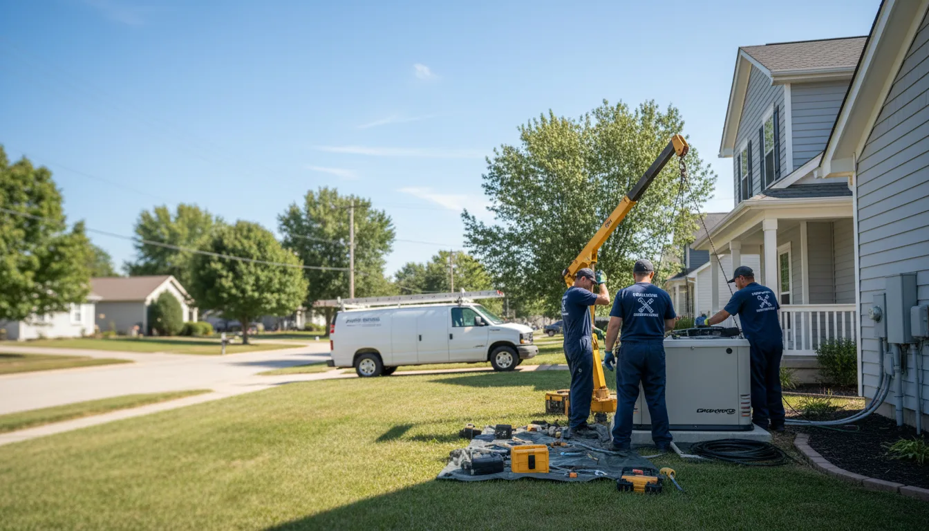 Generator Installation in Leslie, GA near me